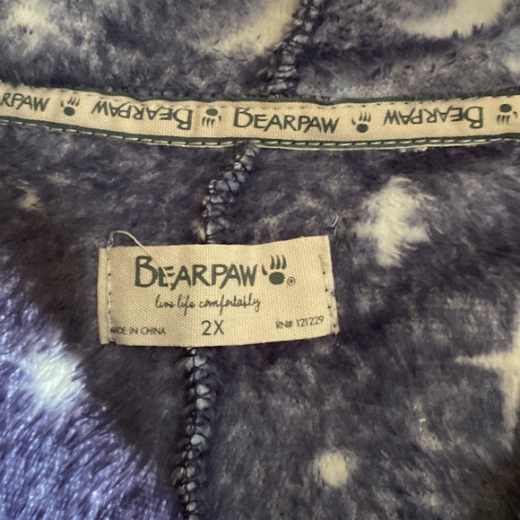 BearPaw jumpsuit onesie  pajamas - Picture 3 of 5